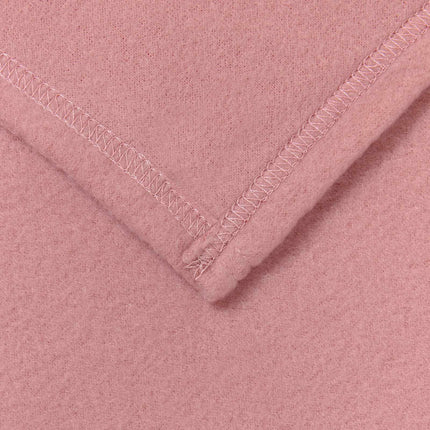 Throw tæppe Lyserød 170 x 130 cm Fleece