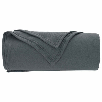 Kastetæpper 6 pcs Mørkegrå 200 x 150 cm Fleece