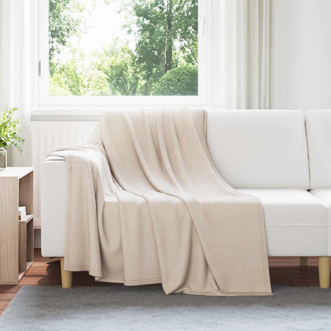 Kastetæpper 24 stk. Beige 200 x 150 cm 10.41 kg Fleece