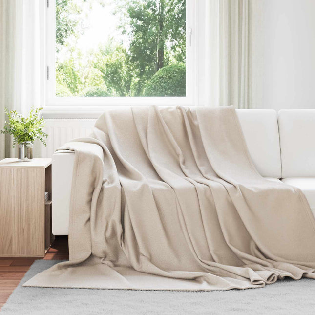 Kastetæpper 24 stk. Beige 270 x 240 cm 21.77 kg Fleece