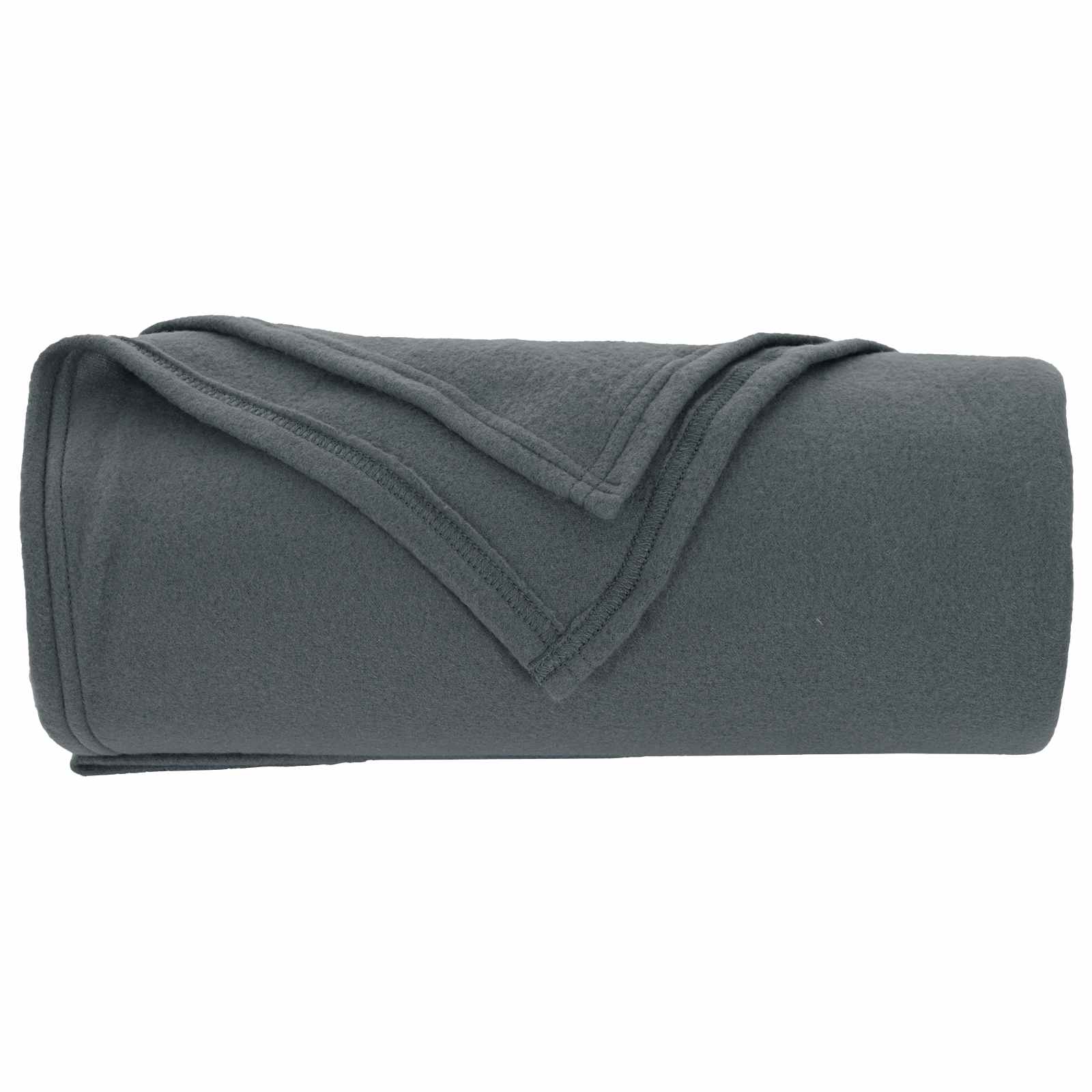 Kastetæpper 24 pcs Mørkegrå 270 x 240 cm Fleece