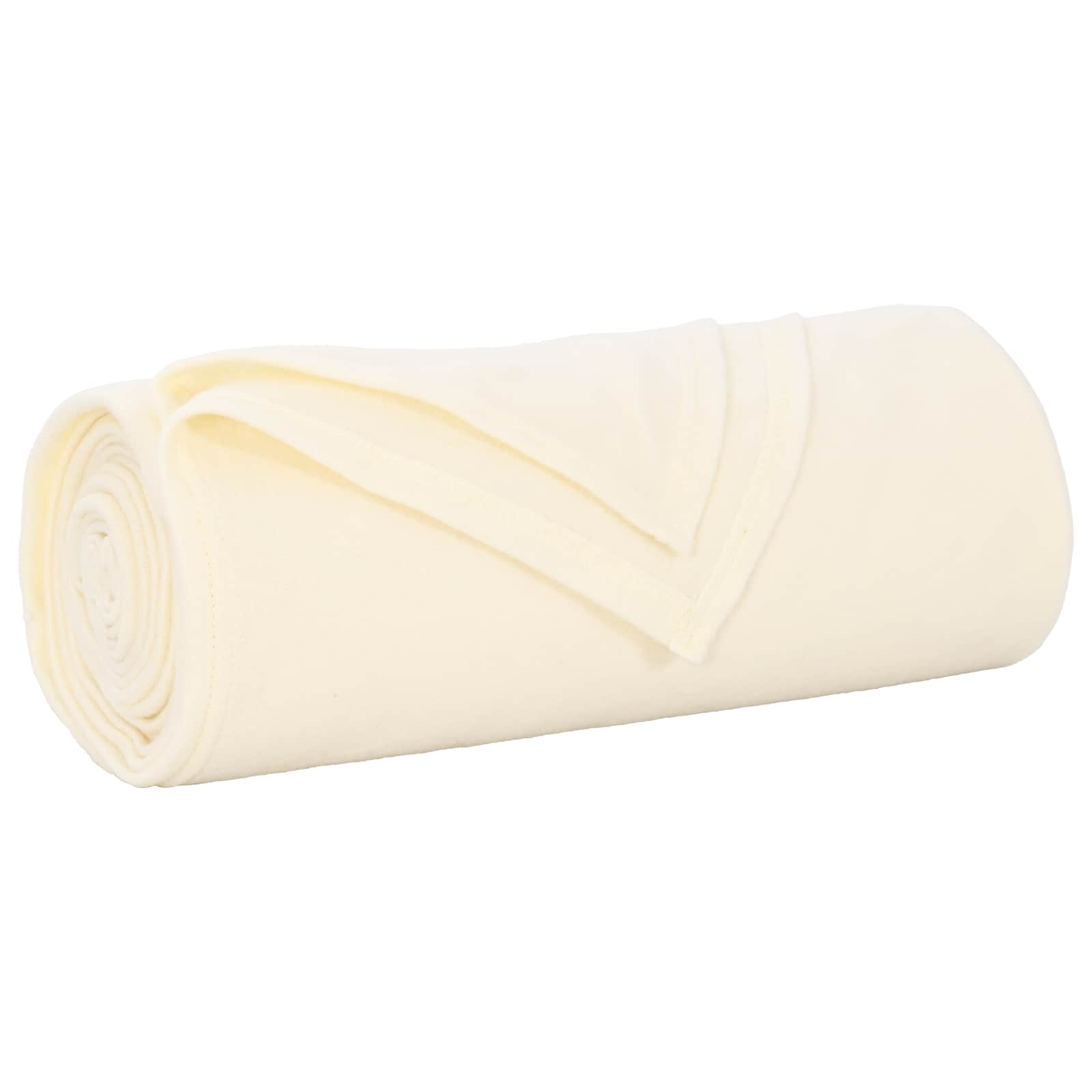 Kastetæpper 24 pcs Creme 240 x 220 cm Fleece