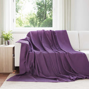 Kastetæpper 24 pcs Lilla 270 x 240 cm Fleece