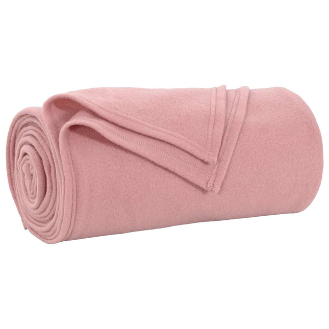 Kastetæpper 24 stk. Lyserød 200 x 150 cm 10.41 kg Fleece