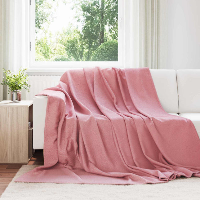 Kastetæpper 24 stk. Lyserød 270 x 240 cm 22.56 kg Fleece