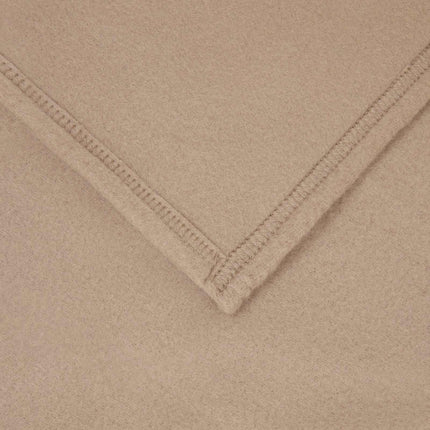 Throw tæppe Camel 210 x 140 cm Fleece