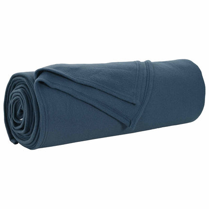 Throw tæppe Mørkeblå 350 x 270 cm Fleece