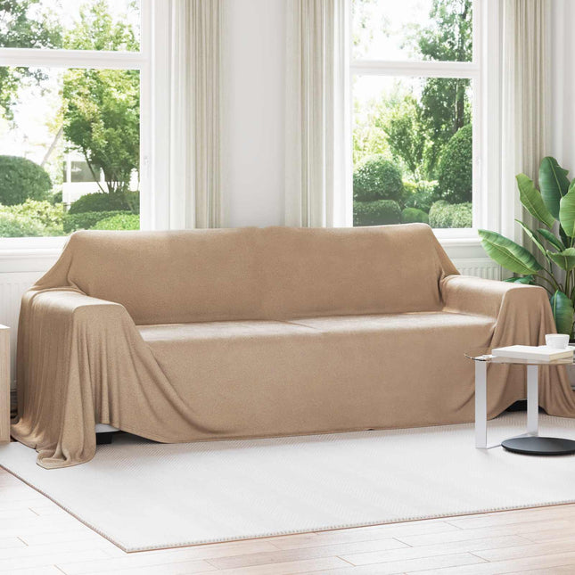 Kastetæpper 6 stk. Camel 350 x 270 cm 8.09 kg Fleece