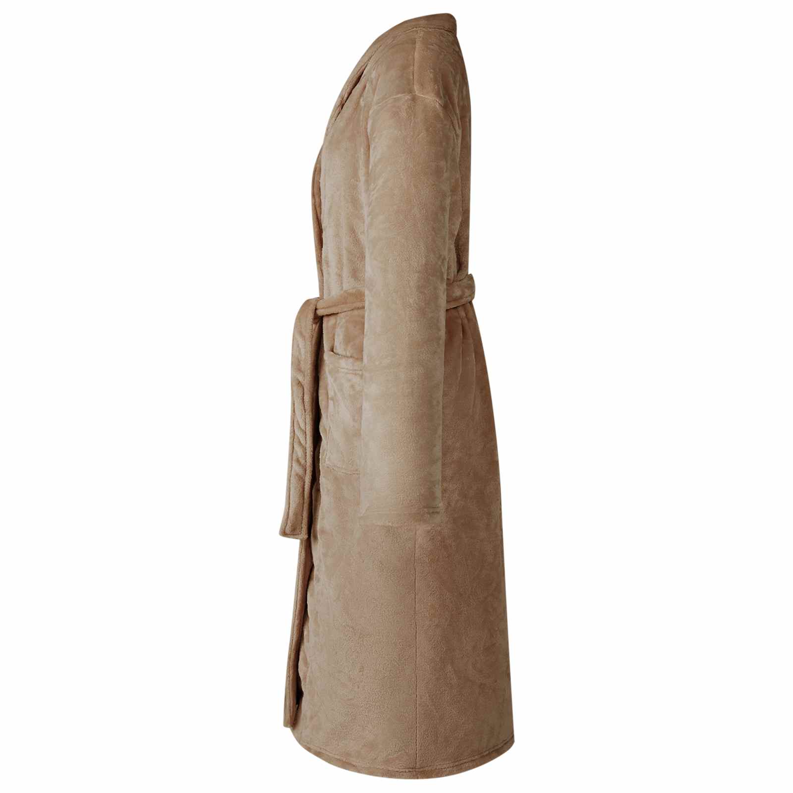 Badekåbe uden hætte Camel xl Flannel