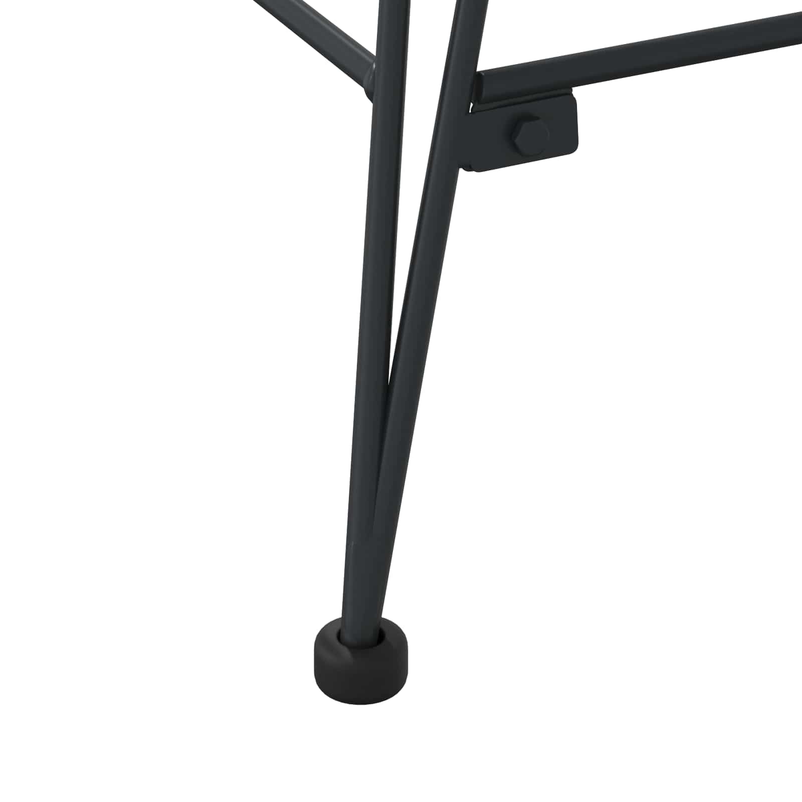 Barstol 2 pcs 55 x 52 x 105 cm Rattan og Jern