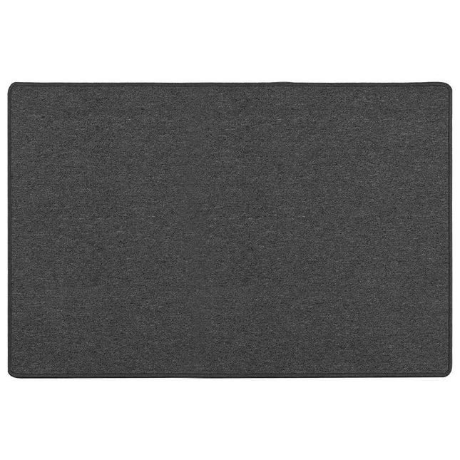 Tæppe Runner Mørkegrå 100 x 150 cm 100% Polypropylen