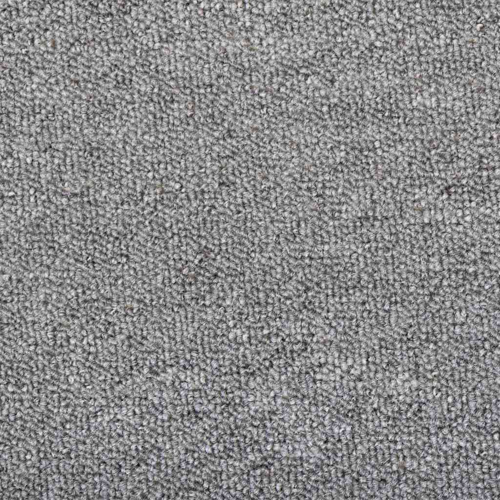 Tæppe Runner Lysegrå 100 x 100 cm 100% Polypropylen