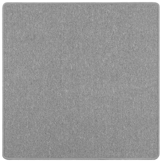 Tæppe Runner Lysegrå 100 x 100 cm 100% Polypropylen