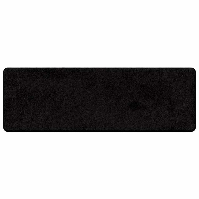 Tæppe Runner Sort 50 x 150 cm 100% Polypropylen Tuft