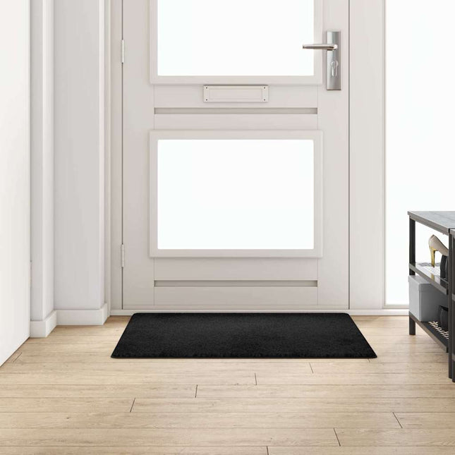 Tæppe Runner Sort 100 x 100 cm 100% Polypropylen Tuft