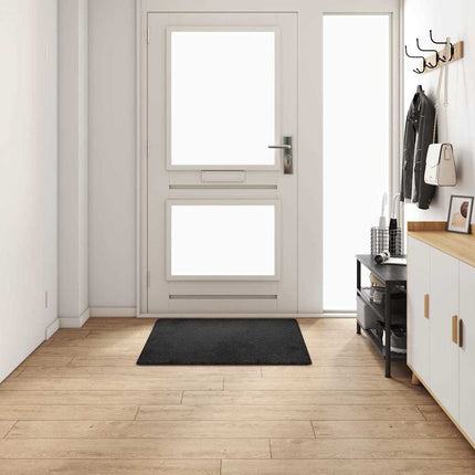 Tæppe Runner Sort 100 x 100 cm 100% Polypropylen Tuft