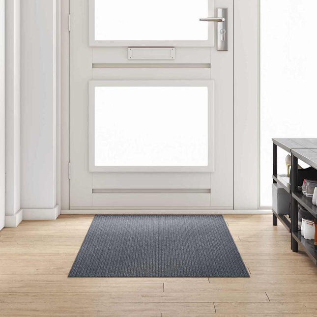 Tæppe Runner Grå 80 x 200 cm Stof