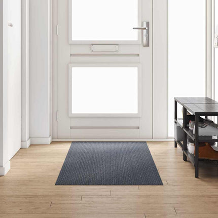 Tæppe Runner Grå 80 x 250 cm Stof