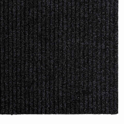Tæppe Runner Antracit 80 x 400 cm Stof