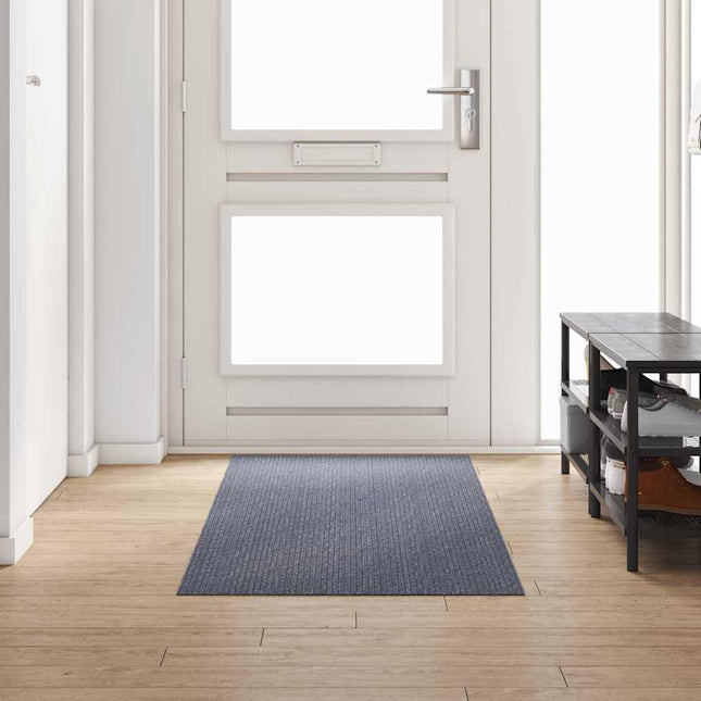 Tæppe Runner Lysegrå 80 x 250 cm Stof