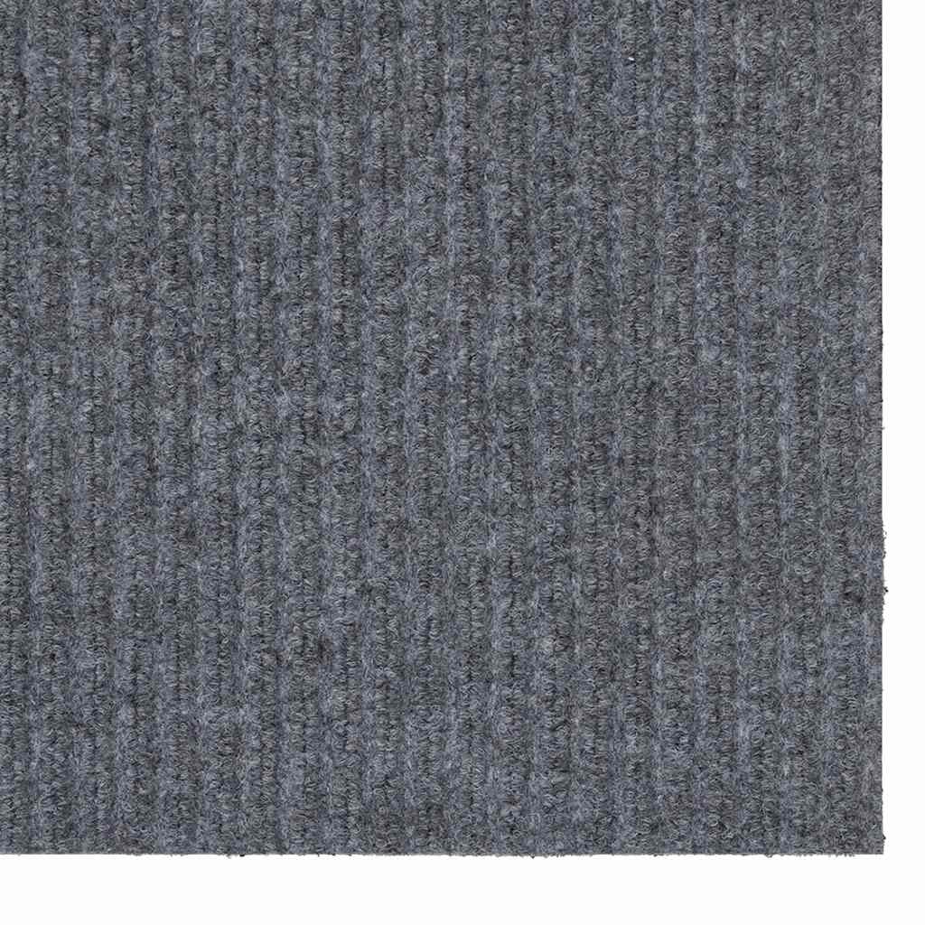 Tæppe Runner Lysegrå 80 x 500 cm Stof