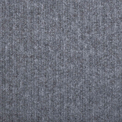 Tæppe Runner Lysegrå 80 x 500 cm Stof