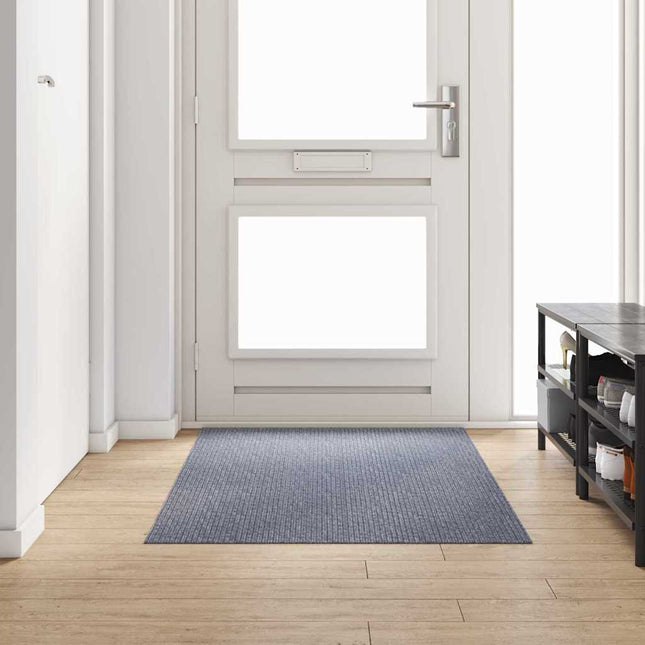Tæppe Runner Lysegrå 100 x 200 cm Stof