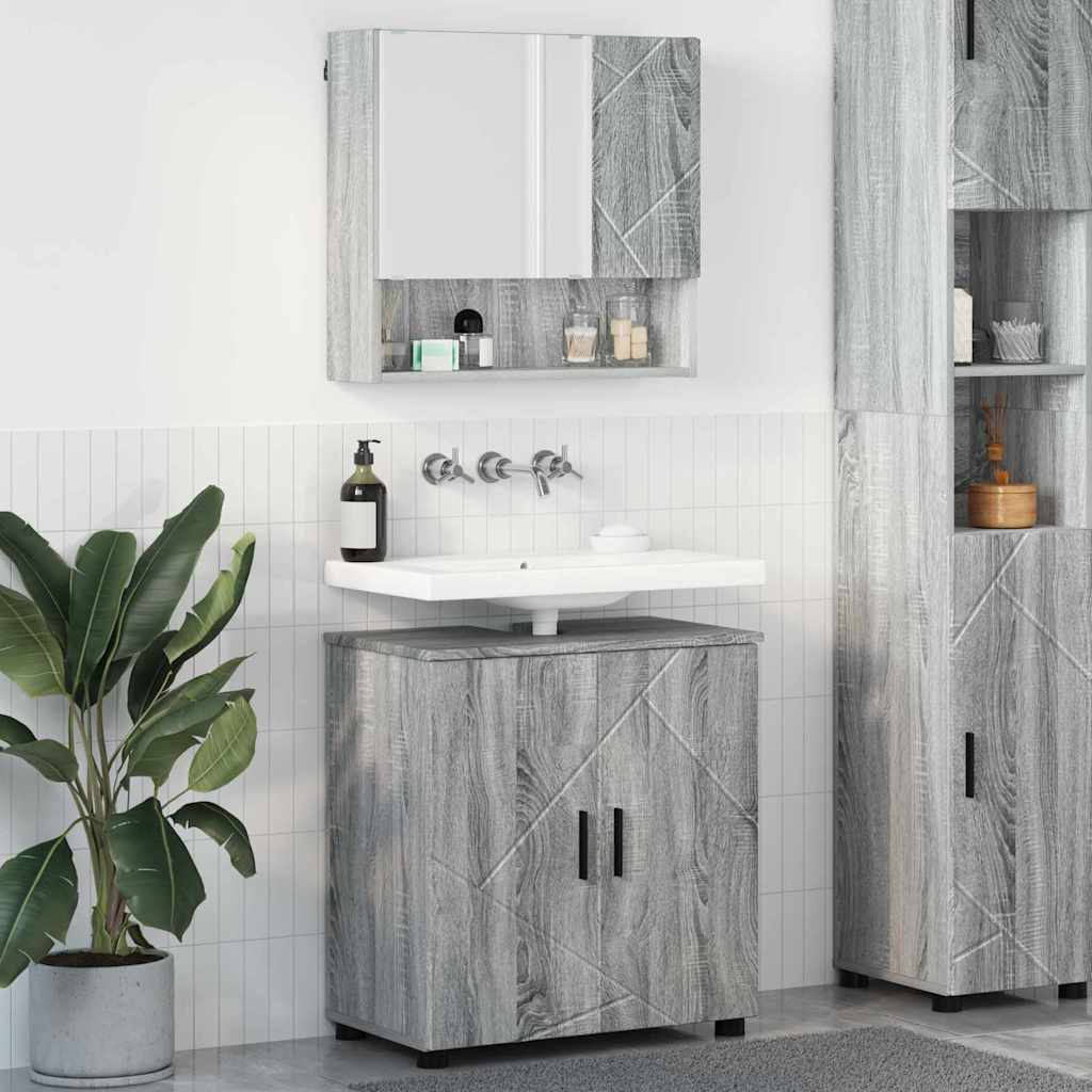 Badevrelsesmbel st 2 stk. Gr Sonoma 61 x 35 x 64 cm
