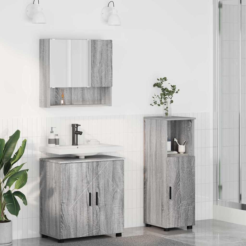 Badevrelsesmbel st 3 stk. Gr Sonoma 61 x 35 x 64 cm