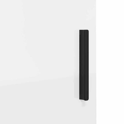 Badeværelsesmøbel sæt 3 stk. Høj gloss hvid 76,5 x 35 x 64 cm