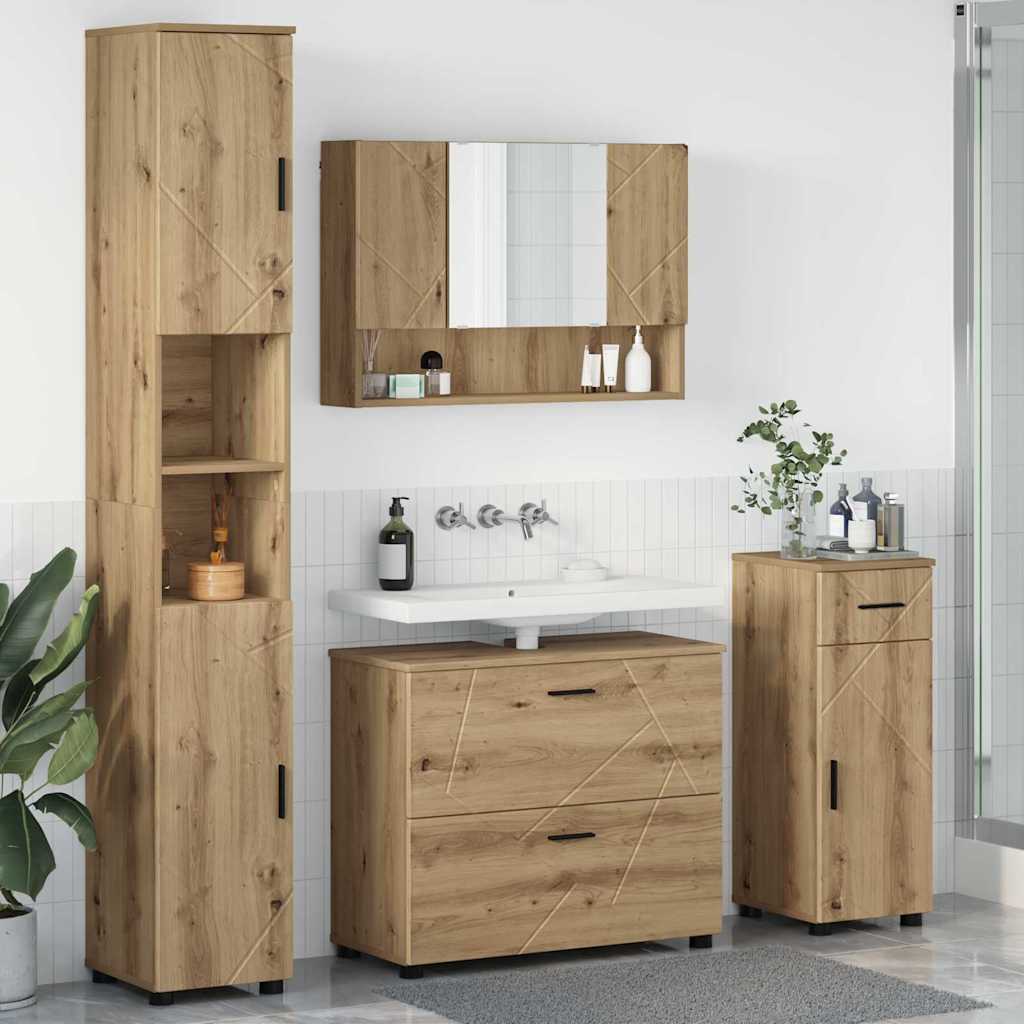 Badevrelsesmbel st 4 stk. Artisan Egetr 35 x 30 x 192 cm