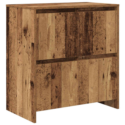 Sideboard 3 pcs Gammelt træ 70 x 41 x 75 cm Konstrueret træ