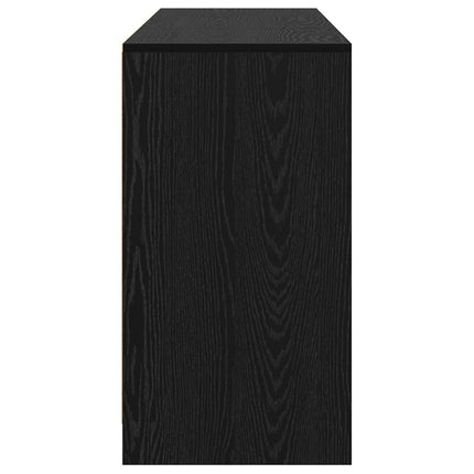 Sideboard 3 pcs Sort eg 70 x 41 x 75 cm Konstrueret træ