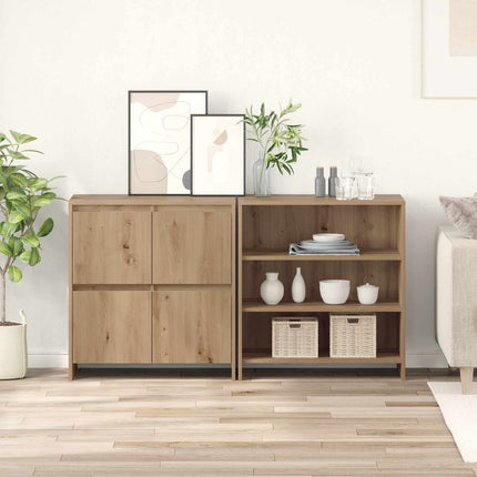 Sideboard 2 stk. Artisan Egetræ 70 x 41 x 75 cm Konstrueret træ
