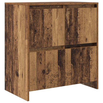 Sideboards 2 pcs Gammelt træ 70 x 41 x 75 cm Konstrueret træ