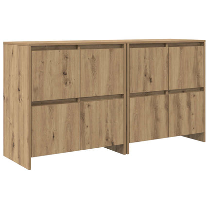 Sideboards 2 stk. artisan eg 70 x 41 x 75 cm Konstrueret træ