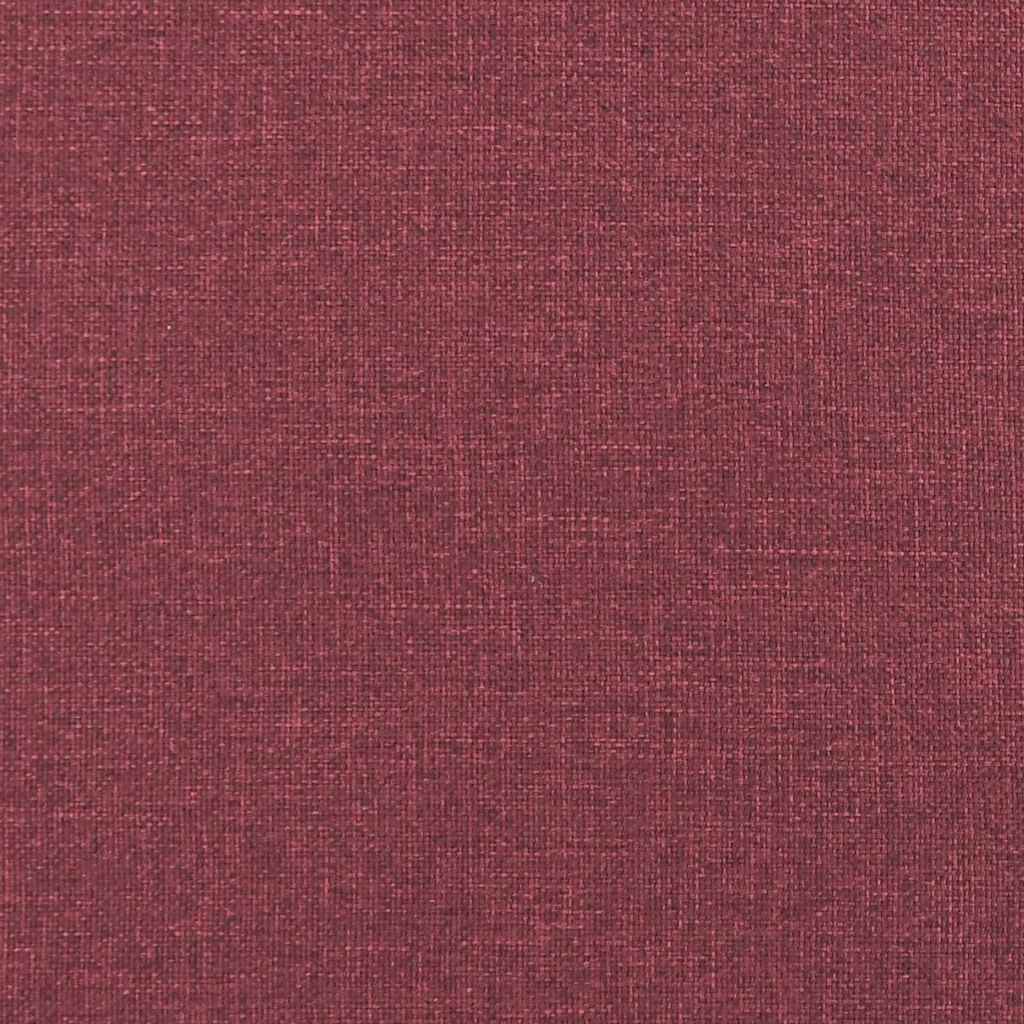 Hjørnesengramme med hovedgærde Vinrød 90 x 190 cm Stof