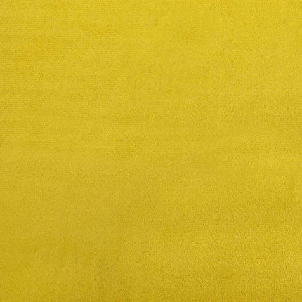 Hjørnesengramme Gul 100 x 200 cm Fløjl
