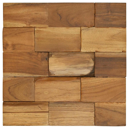 Opbevaringsskammel Brun 40 x 40 x 45 cm Massiv Teaktræ