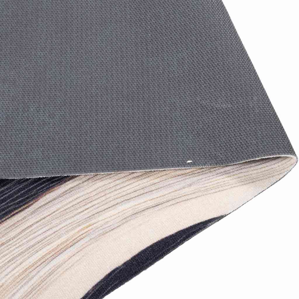 Køkken tæppe Sort 180 x 60 cm Fløjl