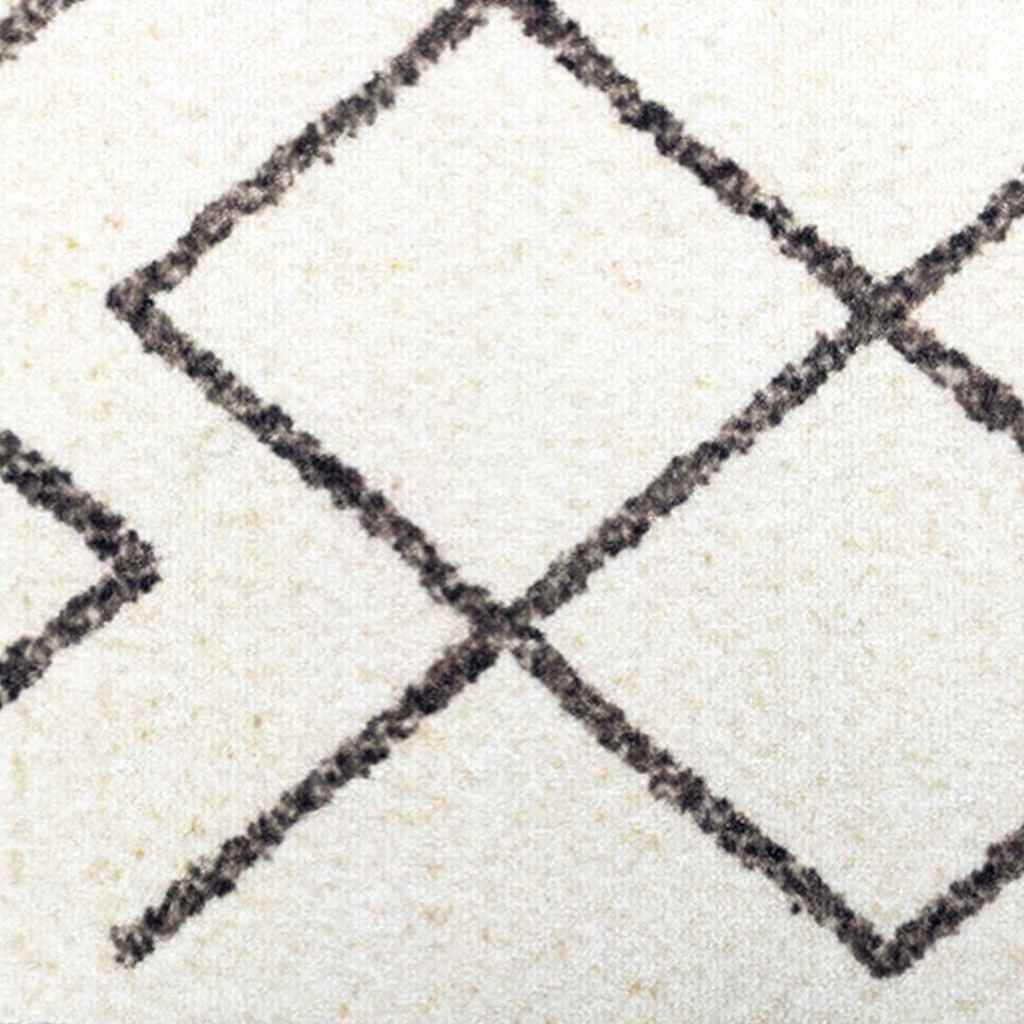 Køkken tæppe Hvid 300 x 60 cm Fløjl