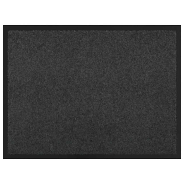 Dørmåtte Antracit 60 x 40 x 1.2 cm Teddy Stof
