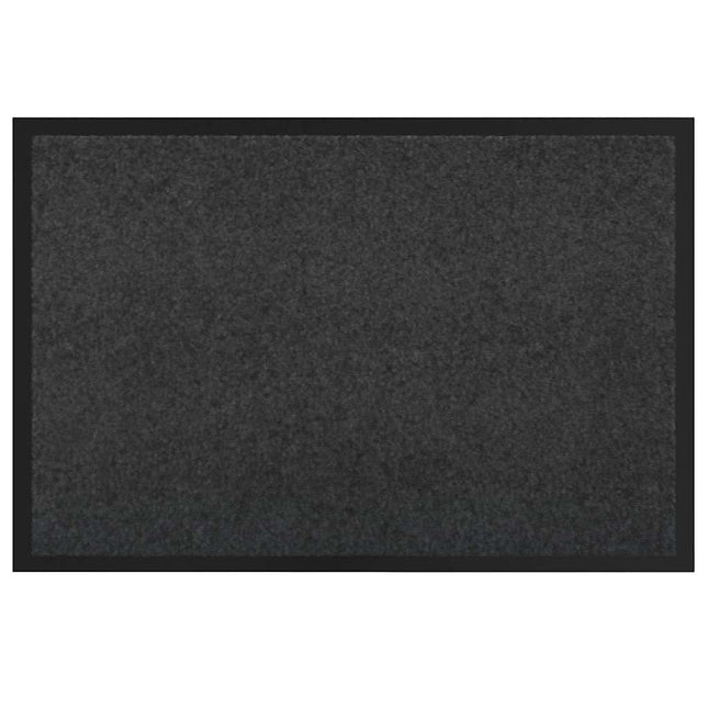 Dørmåtte Antracit 60 x 40 x 1.2 cm Teddy Stof
