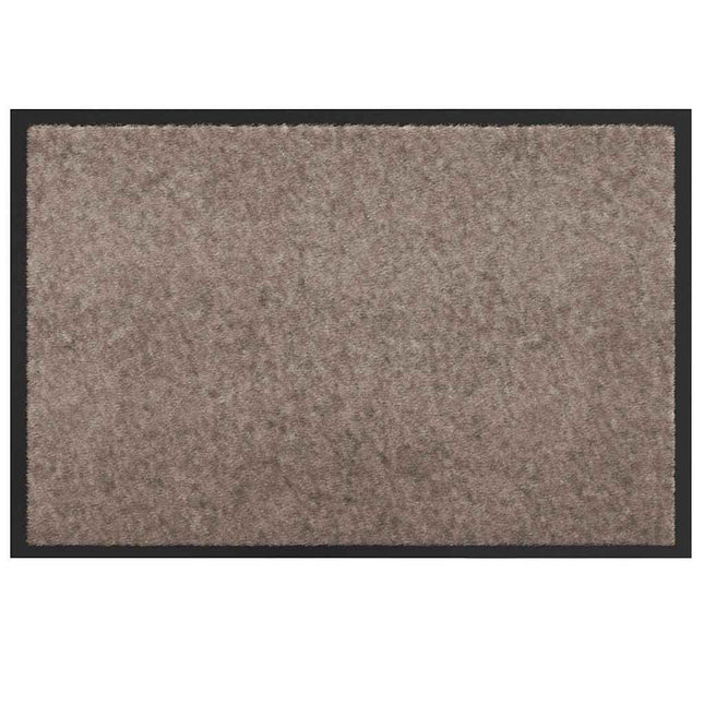 Dørmåtte Beige 60 x 40 x 1.2 cm Teddy Stof