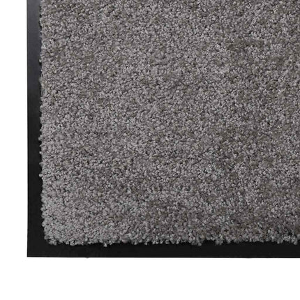 Dørmåtte Lysegrå 60 x 40 x 1.2 cm Teddy Stof