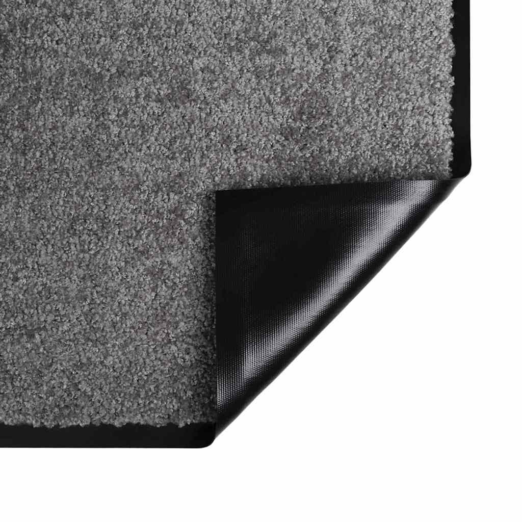 Dørmåtte Lysegrå 60 x 40 x 1.2 cm Teddy Stof