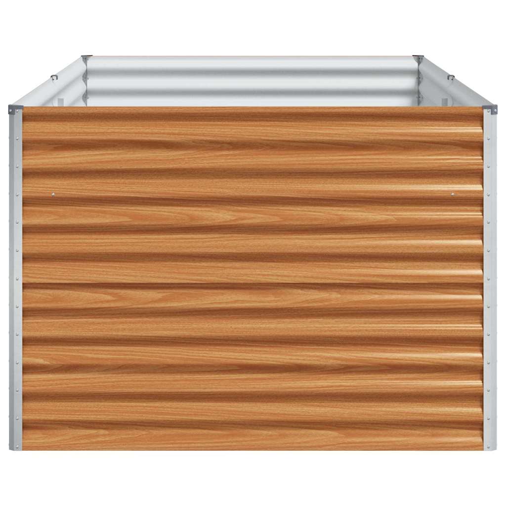 Højbed Lys Brun 195 x 100 x 68 cm Galvaniseret stål