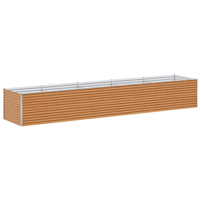 Højbed Lys Brun 485 x 100 x 68 cm Galvaniseret stål