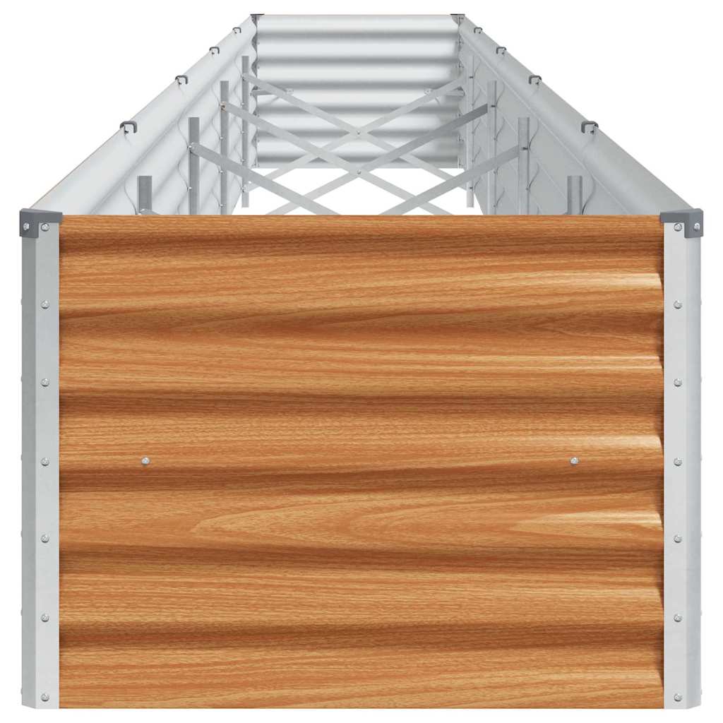 Højbed Lys Brun 485 x 50 x 36 cm Galvaniseret stål