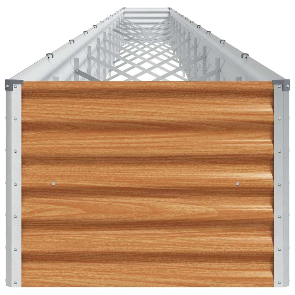 Højbed Lys Brun 1164 x 50 x 36 cm Galvaniseret stål